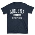 thumbnail image 1 of Molena Georgia Classic Established Men's Cotton T-Shirt, 1 of 1