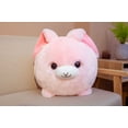 thumbnail image 1 of 25/35cm Comfortable / Soft / Cute / Rabbit Plush Toy / Spherical Folded Ear Angora Rabbit Toy / Children's Birthday Giftpink25cm Deng Xun unisex, 1 of 2