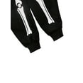 thumbnail image 6 of Qiylii Family Matching Jumpsuit Skeleton Print Long Sleeve Zipper Hooded Romper, 6 of 9