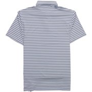 Ralph Lauren Men's RLX Polo Golf Polo Shirt Horizontal Stripes White/Blue/Black L