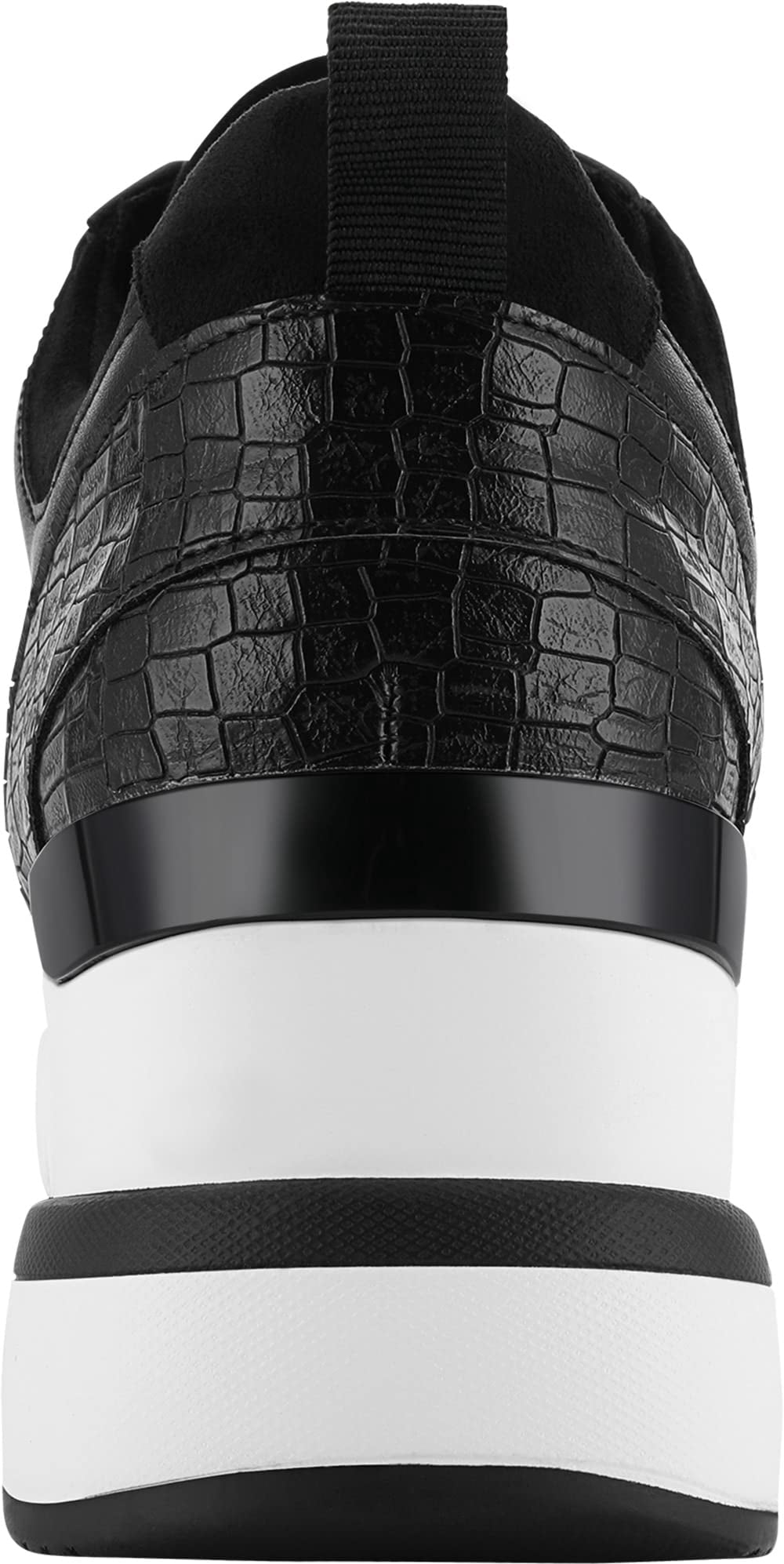 Yolanda Zula Wedge Sneakers for Women - Wedge Tennis Shoes Non-Slip Women Fashion Sneakers