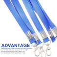 thumbnail image 5 of Multipurpose Blue Screen Card Lanyards for Hanging 5Pcs Pack, 5 of 5