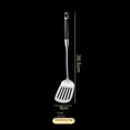 thumbnail image 3 of Stainless Steel Wooden Kitchen Utensils: Heat-Resistant Cooking Spoons, 3 of 9