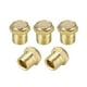 thumbnail image 1 of Silenciador de escape de bronce sinterizado G1/8 - Silenciador de aire de cuerpo plano Controlador de velocidad de flujo de aire de latón 5pcs, 1 of 3
