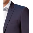 thumbnail image 3 of Calvin Klein Mens Extra Two Button Formal Suit wine 38/Unfinished, 3 of 4