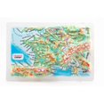 thumbnail image 1 of France Raised Relief Map, Framed - Souvenir Size, 1 of 1