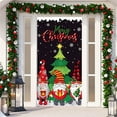 thumbnail image 4 of Dongrere Door Curtain for Christmas Door Decorations Reusable Fabric Hanging Banner for Indoor Outdoor Holiday Decor 35 X 79 Inch, 4 of 6
