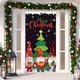 thumbnail image 4 of Decoraciones de Navidad Interior 35 X 79 Pulgadas Marco de Puerta de Navidad - Patrón de Santa Claus - Decoración de Puerta de Navidad - Decoración de Fiesta Del Festival, 4 of 6