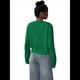 thumbnail image 4 of Suéter Tipo Cárdigan Corto de Larga con Botones y Cuello Redondo para Mujer, Ropa de Punto . Verde XL, 4 of 9