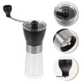 thumbnail image 6 of Monyance Bean Grinding Machine Portable Hand Coffee Grinder Stainless Steel Manual Espresso Maker(7.09X2.76X2.76Inches), 6 of 10