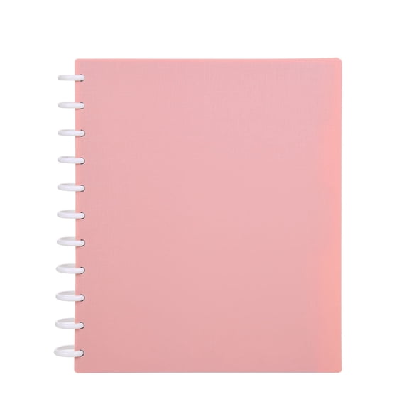 Talia Notebook Planner Customizable - 4111 (Ziggity Zag w/Deep Lake Blue Discs, Lette