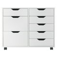 thumbnail image 4 of Winsome Halifax 6-Drawer Multi-Storage Mobile Cabinet 10632, White Finish, 4 of 4