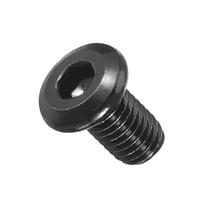 Flat Head Hex Socket Cap Screws Bolts(M8-1.25x14) 10Pcs, 304 Stainless Steel Hex Socket Furniture Bolts Countersunk Screws - for Furniture Woodworking Project, Black