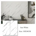 thumbnail image 3 of Pegatinas de pared de imitación de mármol de PVC de 30 x 30 cm, autoadhesivas, impermeables, para decoración de baño y sala de estar, 3 of 5