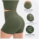 thumbnail image 4 of Pantalones cortos de yoga para mujer Rayas Levantamiento de glúteos Cintura alta Secado rápido No, 4 of 8