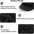 thumbnail image 2 of Gorro de Invierno de Punto ZHAOCHENG con Forro Polar Negro, 2 of 5