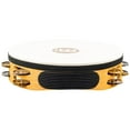 thumbnail image 3 of Meinl 10" Recording Combo Goat Skin Wood Tambourine with Double Row Jingles, Super Natural, 3 of 5