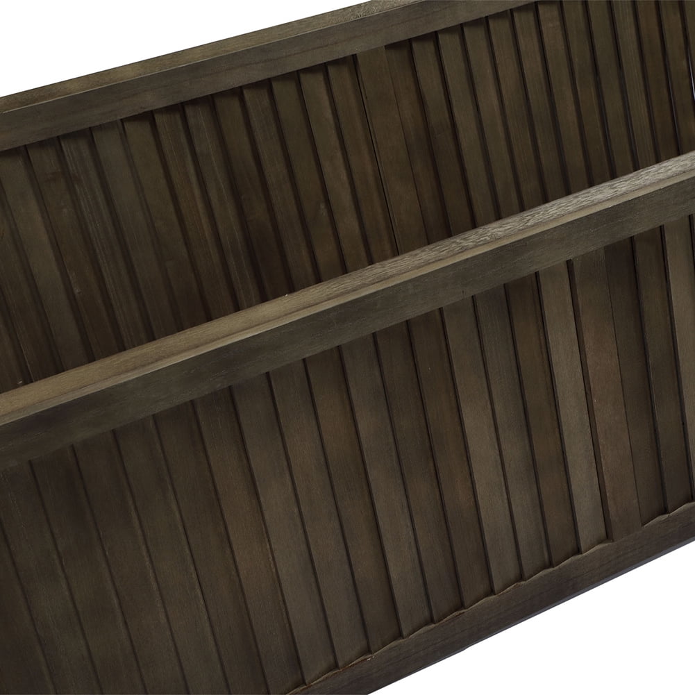 Kadyn 4 Panel Room Divider, Folding Privacy Screen Room Screen, Freestanding Office Divider, Rustic Brown Kadyn 4 Panel Room Divider, Folding Privacy Screen Room Screen, Freestanding Office Divider, Rustic Brown