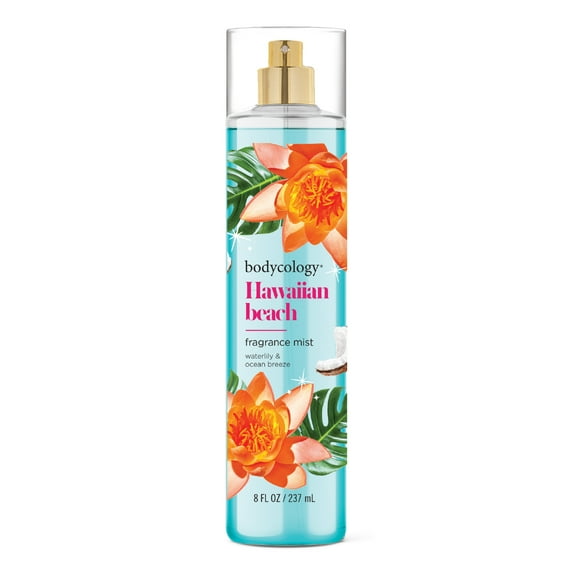Bodycology Fragrance Body Mist, Hawaiian Beach, 8 fl oz