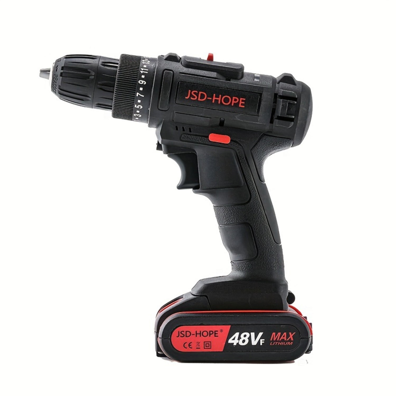 Handheld Brushless Cordless Impact Drill/Driver, 2-Speed Lithium-Ion Electric Screwdriver