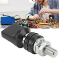 thumbnail image 3 of Binding Post, Binding Post Wire Terminal Connector, Nickel Plated Brass ABS Light Weight M10 Thread 100A Large Current For 4mm, Speaker Cables, 3 of 8
