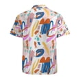 thumbnail image 3 of High Quality Hawaiian Shirts for Men Short Sleeve Aloha Beach Shirt Floral Summer Casual Button Down Shirts Blouses 37EHY9, 3 of 7