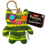 Fuggler Plush Clip-On Keyring Indecisive Monster - Funny Ugly Monster Plush Doll Green