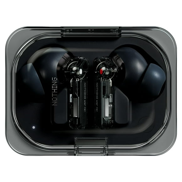 Nothing Ear (a) Wireless Earbuds with ChatGPT Integration, 45dB Hybrid Noise Cancelling Earbuds, Hi-Res Audio, Advanced Equaliser, Dual Connect, 6 Mics, 42.5H Playtime Earbuds Wireless Bluetooth Black