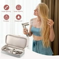 thumbnail image 2 of Travel Carrying Case for Shark Hair Dryer Flexstyle FlexFusion Airwrap Brush Double-Layer Hair Accessories Tools Storage Bag for Revlon Hairdryer Styler Organizer, 2 of 6