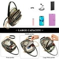 thumbnail image 5 of FORMRS Crossbody Bag for Women Quilted Travel Shoulder Cell Phone Purse with Chain Strap Handbag, Happy Ghost, 5 of 7