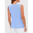 thumbnail image 2 of Chaleco tipo suéter PRETTYGARDEN para mujer, verano 2025, azul claro, 2 of 9