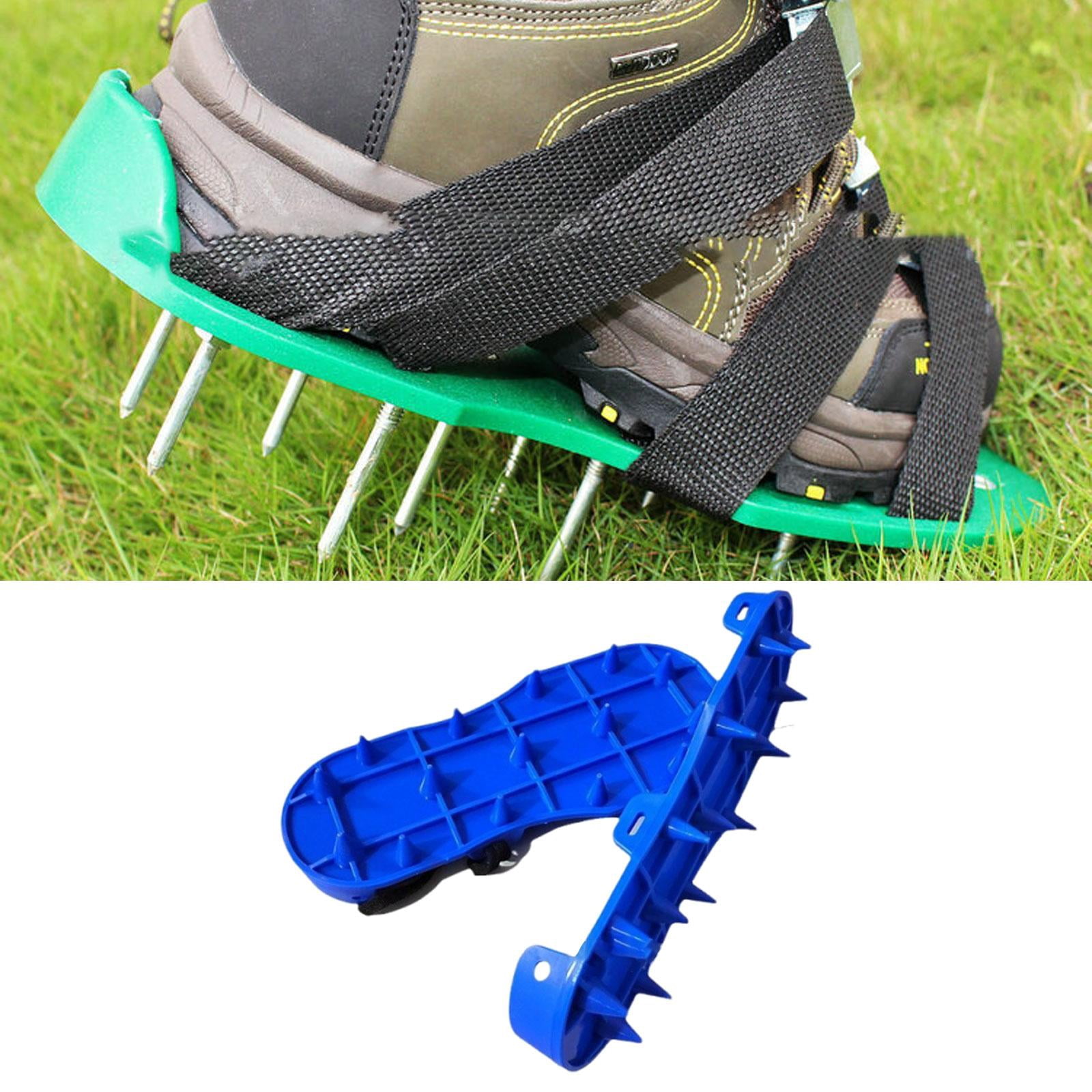 Zxpjkyu 1 Pair Spiked Shoes Aerator Shoes Length 30 cm High Performance Aerator Tool for