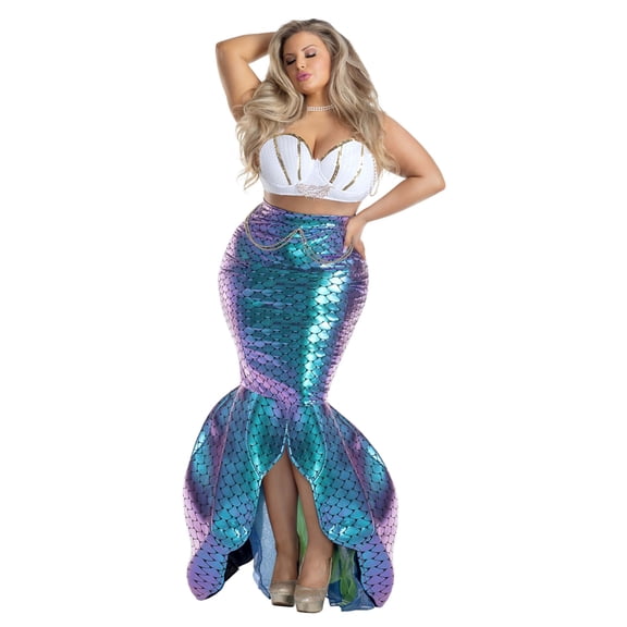 Women's Plus Size Under the Sea Mermaid Costume