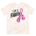 thumbnail image 3 of Inktastic I Am a Fighter Breast Cancer Awareness with Boxing Gloves T-Shirt, 3 of 5