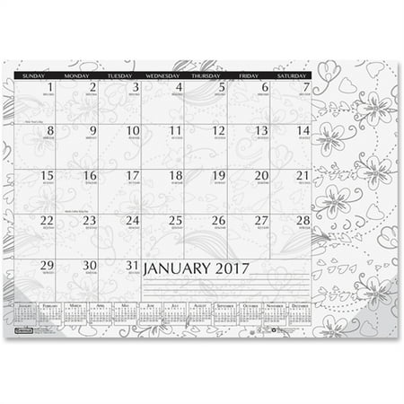 Doolittle Monthly Desk Pad - House of Doolittle Doodle Monthly Desk Pad 187