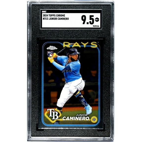 2024 Topps Chrome #213 Junior Caminero SGC 9.5