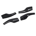 thumbnail image 1 of Akozon 4 Pcs Gear  Wiper Lever Cover, ABS Durable Wheel Column  Paddle Cover Replacement for  Model 3 Y, 1 of 8