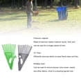 thumbnail image 4 of Leaf Rake, 24 Tines Detachable Garden Rake  for Flower Beds, 4 of 7