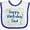 White and Royal, variant on Inktastic Happy Birthday Dad Boys or Girls Baby Bib