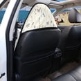 thumbnail image 5 of Uourmeti Car Seat Towel Cover, Compatible with SUV Sedan Van, Terry Cloth Car Seat Cover for Cars Drivers, Wildflower Butterfly Theme, 5 of 7