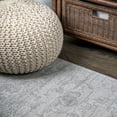thumbnail image 6 of JONATHAN Y MDP104B-4 Modern Persian Vintage Medallion Gray 4 ft. x 6 ft. Area Rug, Country Floral, Pet Friendly, Stain Resistant, Easy to Clean, for Living Room; Kitchen, Bedroom, 6 of 11