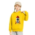 thumbnail image 6 of Frostluinai Toddler Girls Graphic Hoodies 2-7Y Long Sleeve Warm Pullover Funny Cute Fall Sweatshirts Casual Loose Hoodies for Kids, 6 of 6