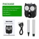 thumbnail image 4 of Repelente Repelente Repelente de animales ultrasónico solar para exterioresrepelente de alarma de sonido para perros (negro), 4 of 5