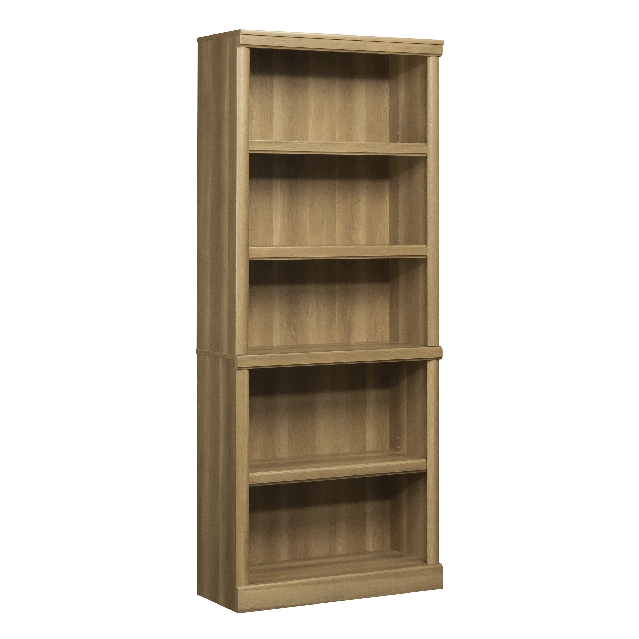 Better Homes & Gardens 71" Ashwood Road 5 Shelf Bookcase, Light Honey Finish