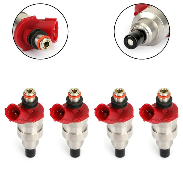 4Pcs Fuel Injectors G609-13-250 Fit for Mazda B2600 MPV 2.6L