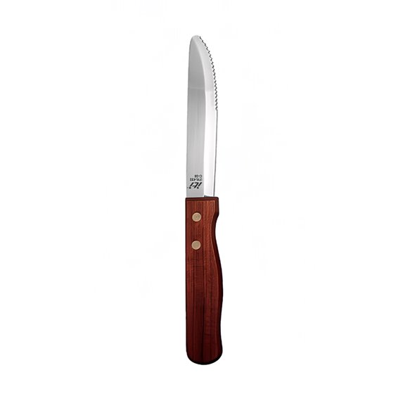 ITI IFK-450 9 7/8" Steak Knife - Stainless Steel w/ Rosewood Handle