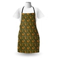 thumbnail image 3 of Acorn Apron, Fallen Autumn Leaves Concept Squirrels in Peaceful Nature, Unisex Kitchen Bib with Adjustable Neck for Cooking Gardening, Adult Size, Multicolor, by Ambesonne, 3 of 4