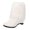 White, variant on Fall Winter Boots for Women Furry Fringe Round Toe Hidden Wedge Ankle Boots Inner Height Increase Ladies Shoet Booties with Side Zipper