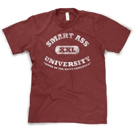 Smart ass University T Shirt funny college shirt sarcastic tee school (Best Of Big Ass)