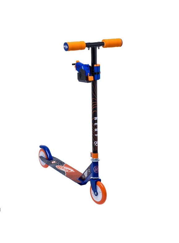 Nerf Scooter with Detachable Blaster for Any Child 8 and up 185lb Weight Limit, 9lb Assembled Weight